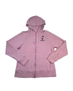 Disney Parks Walt Disney World Pink Minnie Mouse Full-Zip Hoodie